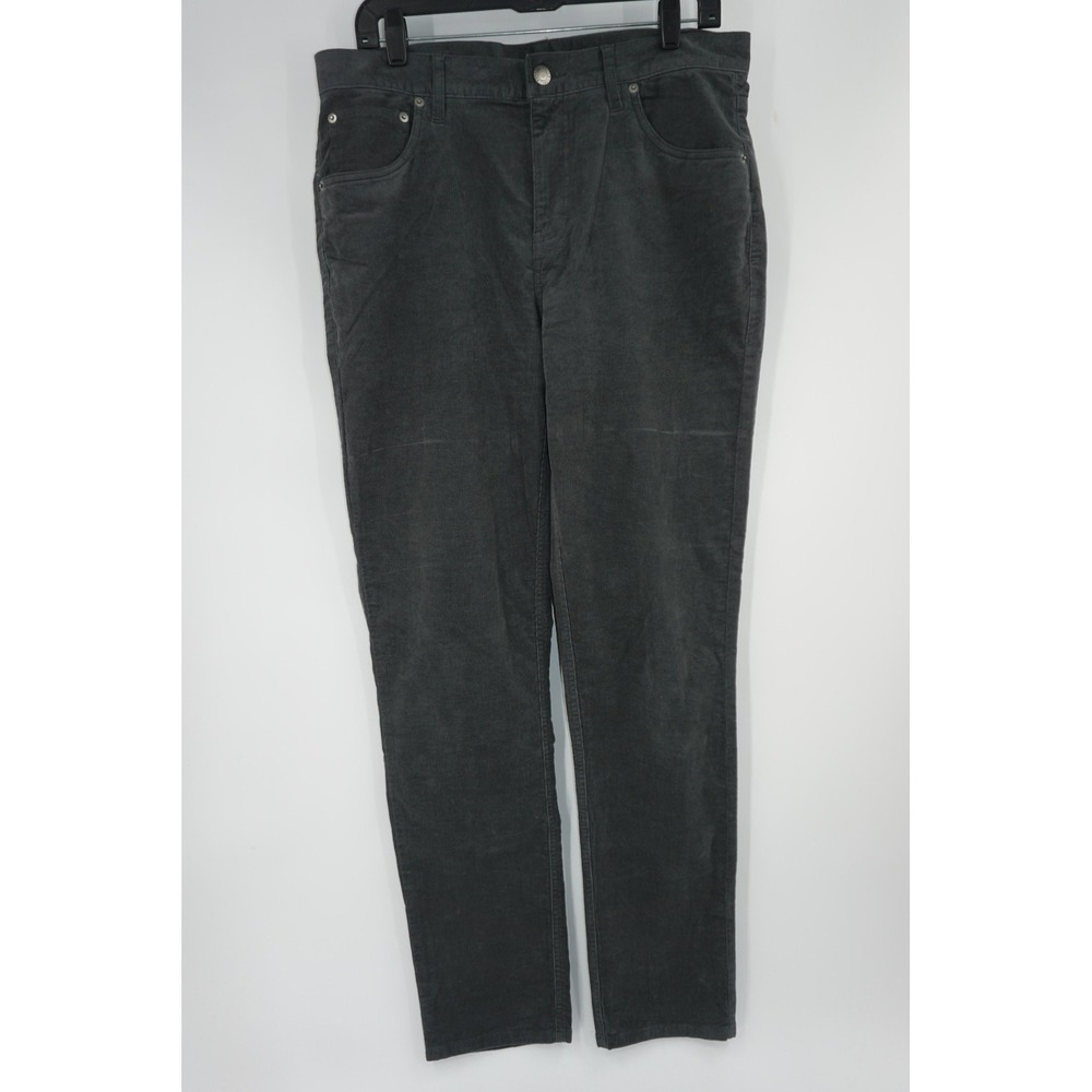 Vuori Optimist Corduroy Pants Gray Stretch Chino 5-Pocket Men's‎ 34x32 V478